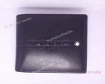 Mont blanc Wallet Replica w/ In the middle Montblanc Logo Short Wallet